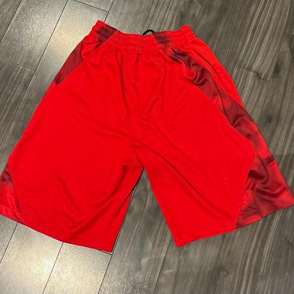 Red Nike Shorts In Red - Picture 2 of 4